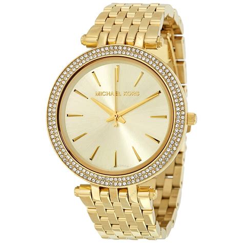 michael kors gold and diamond watch|michael kors watches ladies gold.